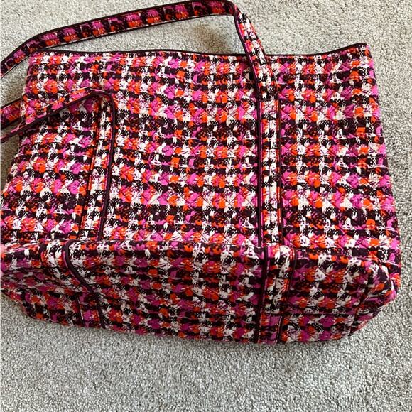 Vera Bradley Villager Tote in Houndstooth Tweed - Picture 6 of 11